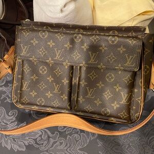 Louis Vuitton Brown Monogram Shoulder Bag